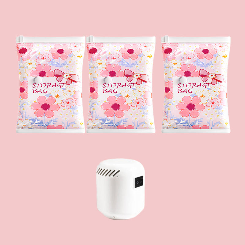📢Dernier jour de soldes⏰ Sacs de Rangement Sous Vide - Économise 80% d'Espace, Imperméables et Réutilisables pour Voyage/Maison ✨🧳