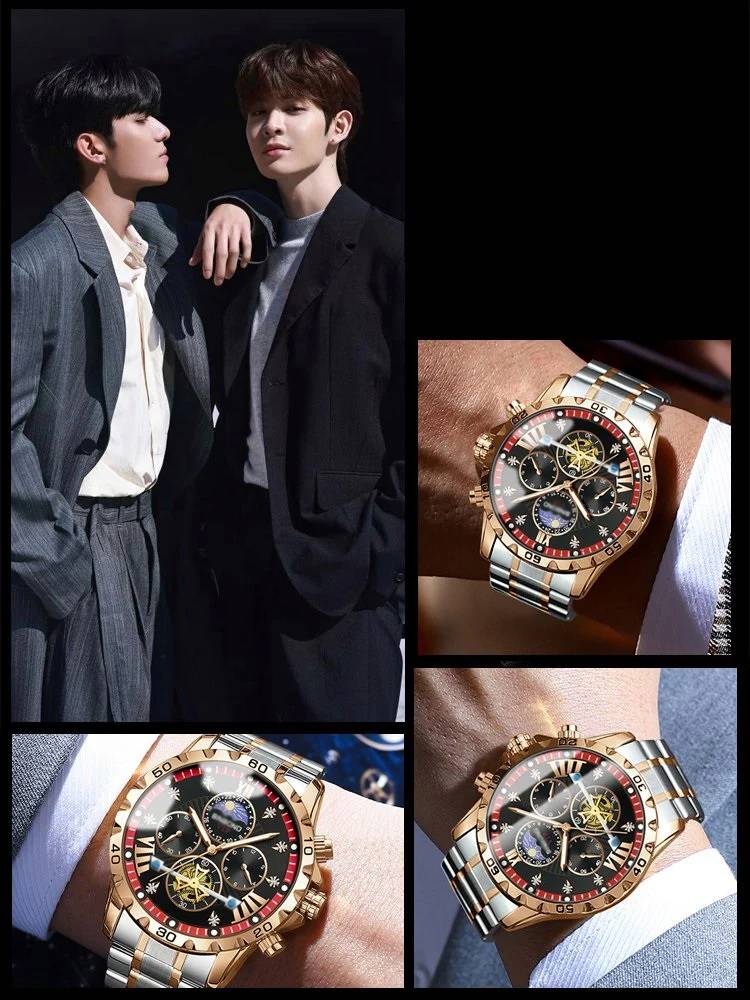 ⌚Livraison gratuite💧Montres mécaniques automatiques étanches - Nouvelle marque suisse