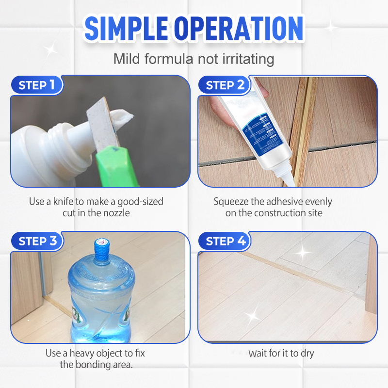 Colle spéciale pour colmatage et sertissage