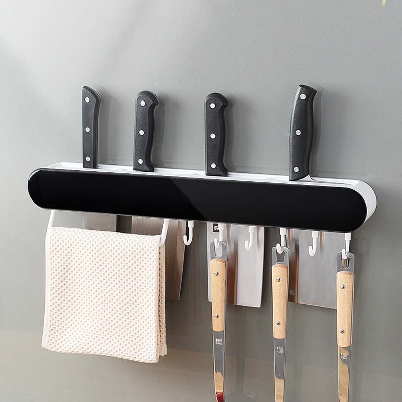 Organisateur mural multifonctionnel pour couteaux et outils