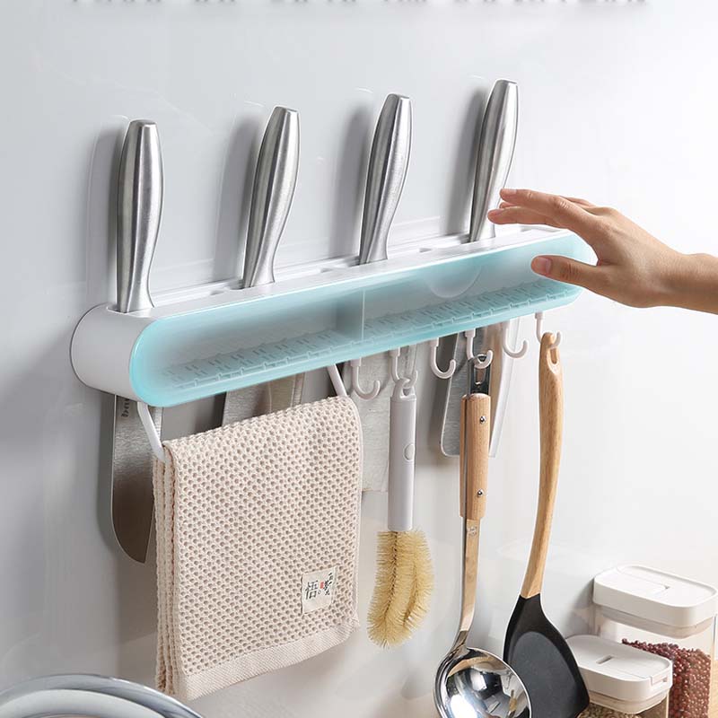Organisateur mural multifonctionnel pour couteaux et outils