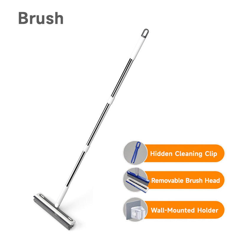 Brosse multifonctionnelle amovible pour les interstices du sol
