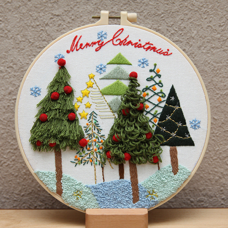 Kit de broderie de Noël DIY