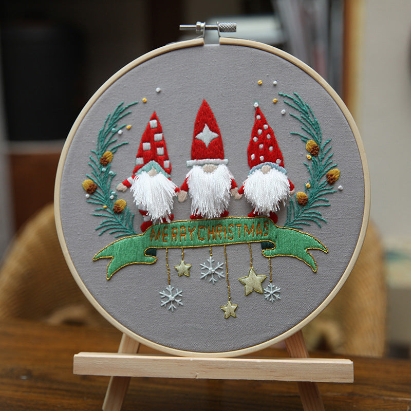 Kit de broderie de Noël DIY