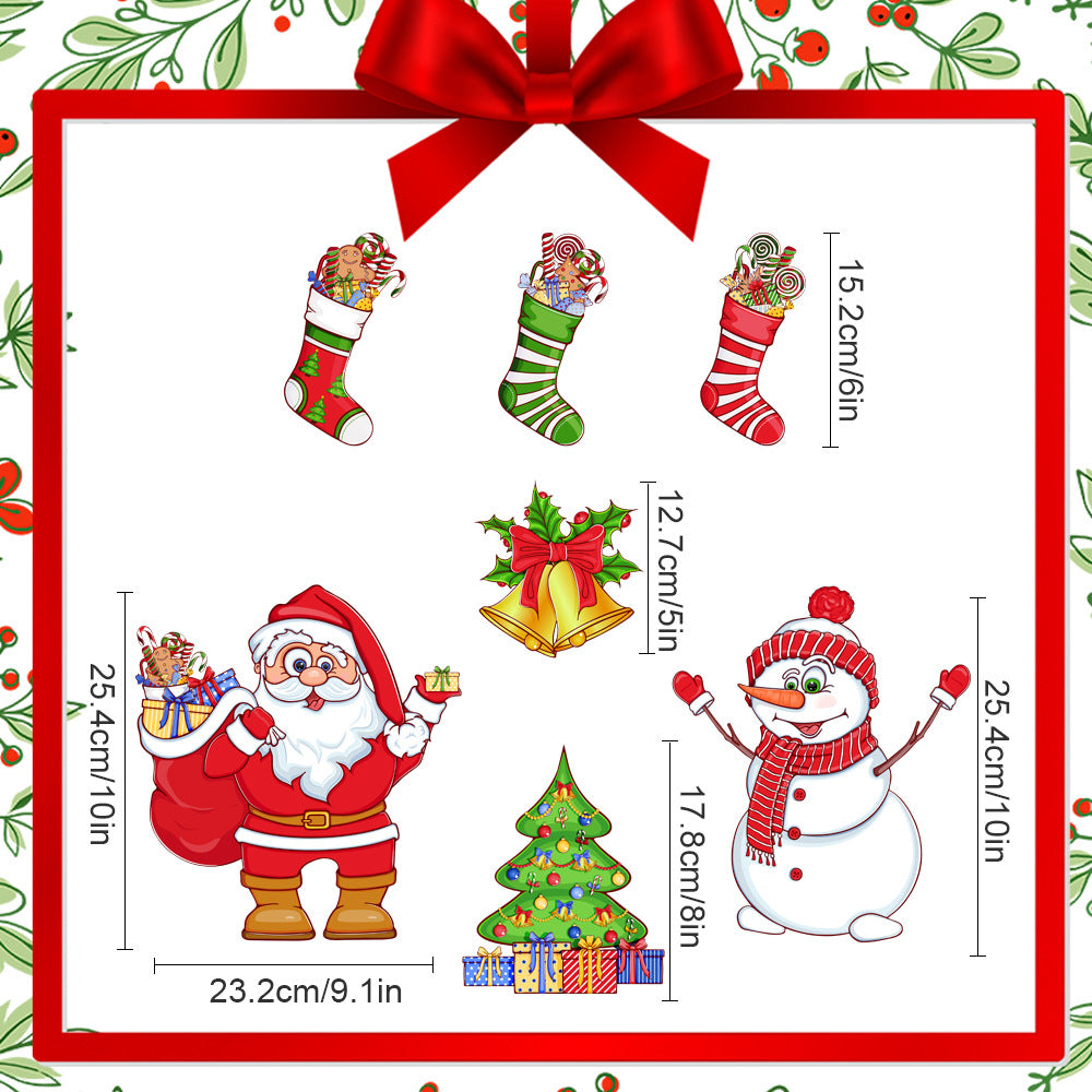 Autocollant magnétique sur le thème de Noël