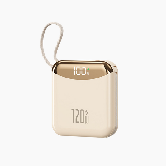 Batterie externe à recharge ultra rapide 120 W avec câbles