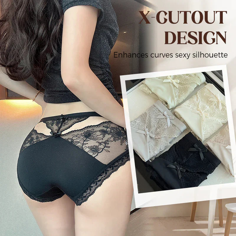 📢📢 Vente flash⚡ : se termine dans 3 heures !⏰⏰ Culottes en dentelle douce pour femmes, taille moyenne