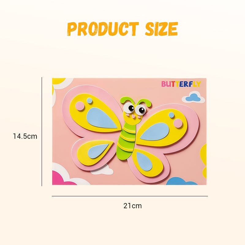 Bricolage pour enfants : autocollants 3D en EVA