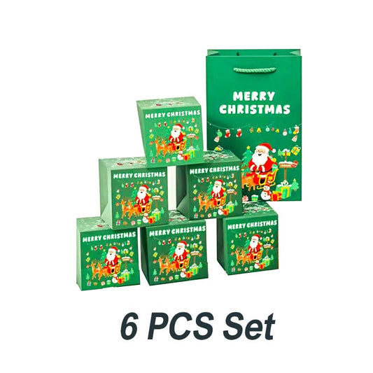 🎅Boîte cadeau de Noël pliable et rebondissante unique🎄