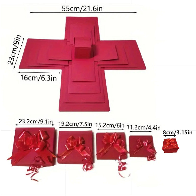 ⏰Soldes de Noël limités 50 % DE RÉDUCTION !! 🎄50 000 VENDUS ! 🎁✨Kit boîte cadeau surprise explosive