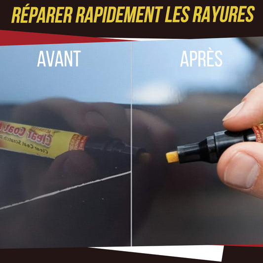 🚗 1 ACHETÉ = 1 OFFERT ! ✨ Stylo Réparateur Rayures - Comble Défauts en 60s 🛠️📦