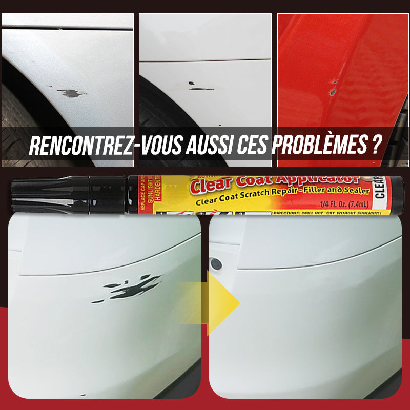 🚗 1 ACHETÉ = 1 OFFERT ! ✨ Stylo Réparateur Rayures - Comble Défauts en 60s 🛠️📦