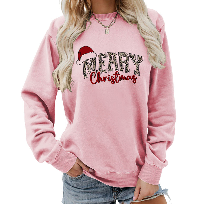 💖DERNIER JOUR DE PROMOTION - 50 % DE RÉDUCTION 💖 Sweat-shirt imprimé « Joyeux Noël » pour femme