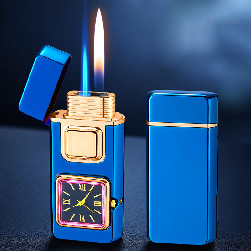 🕒 50% DE RÉDUCTION VENTE FLASH! ✨ Briquet Multifonction avec Montre Intégrée - Double Fonctionnalité avec Design Élégant et Portable 🔥⌚