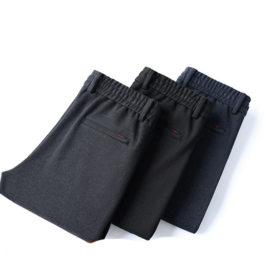 Pantalon décontracté chaud à cordon classique pour homme