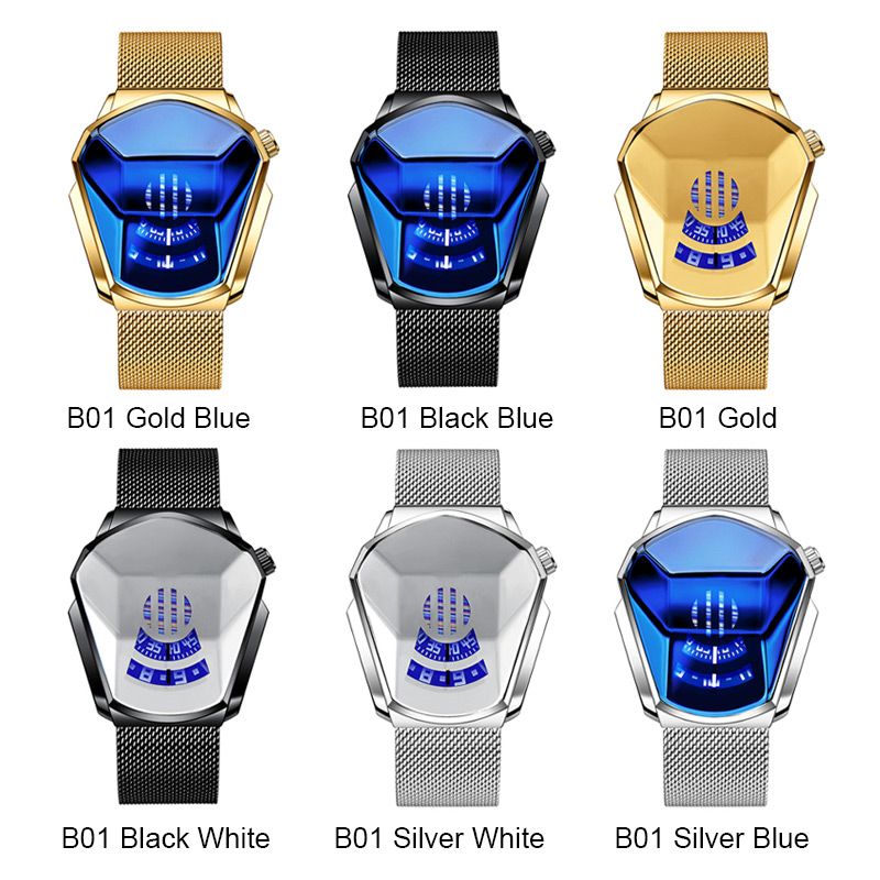 Montre de luxe pour homme Racing Sport Rhombus