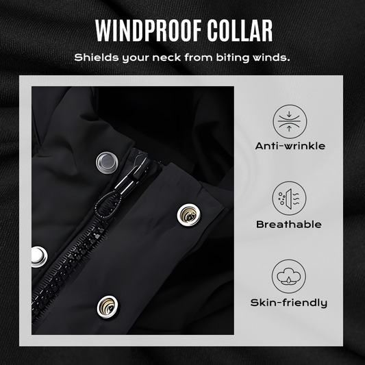 🔈🔈Produits d'hiver utiles - 60 % de réduction ❄️Doudoune mi-longue pour homme avec capuche