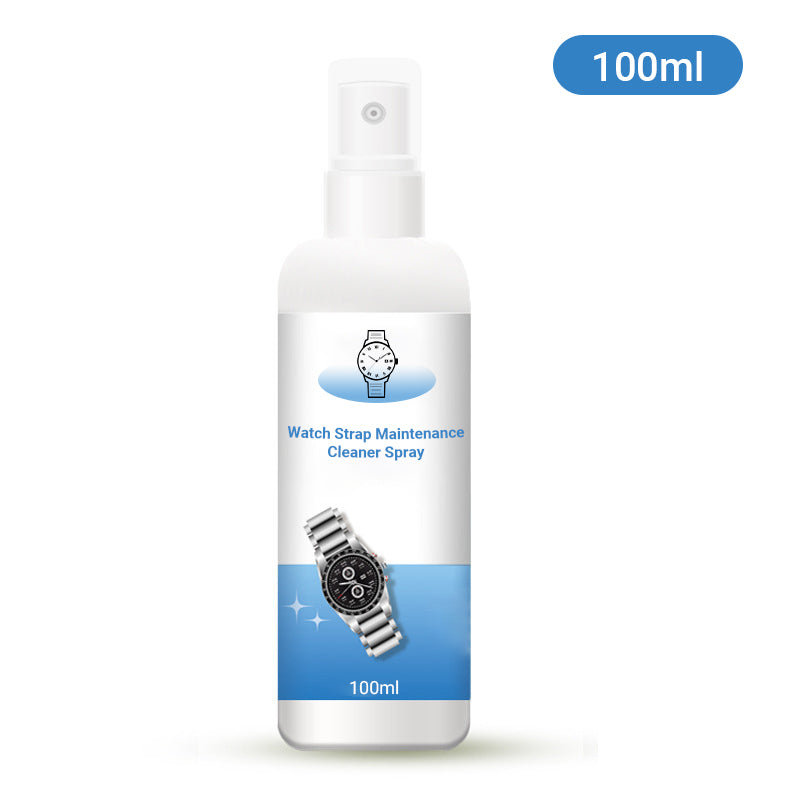 Spray nettoyant pour l'entretien des bracelets de montre