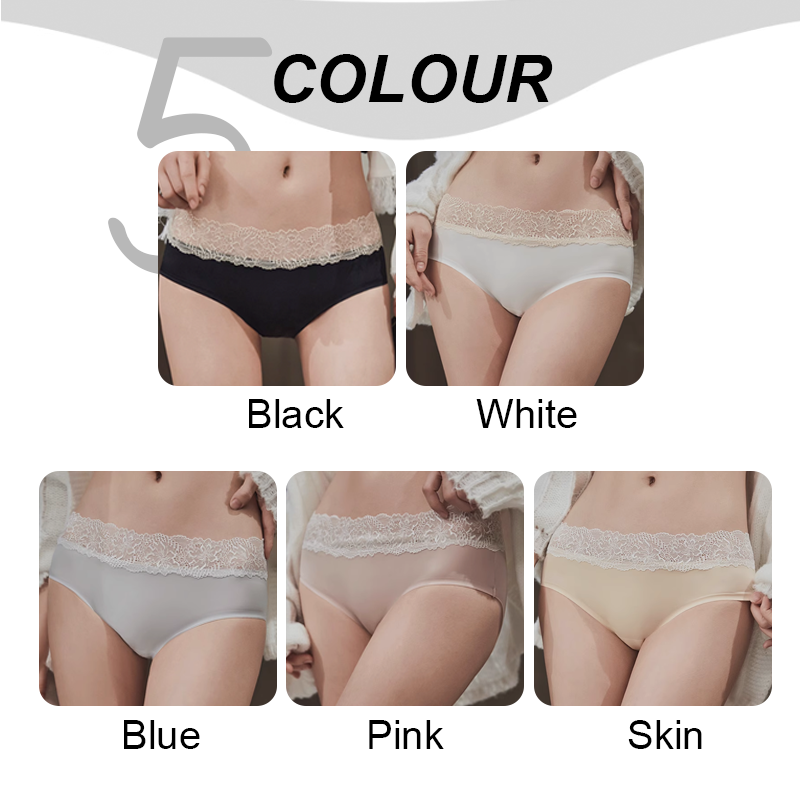 Culotte sans coutures en dentelle pour femmes