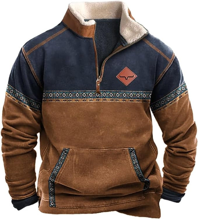 đ Offre spĂ©ciale Nouvel An : 49 % DE RĂDUCTION âł Sweat Ă capuche zippĂ© Ă manches longues imprimĂ© pour homme