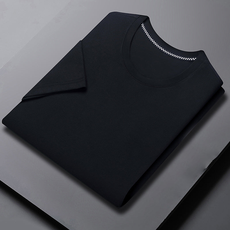 T-shirt à col rond et manches courtes pour homme