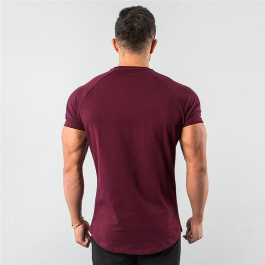 🔥🏃♂️✨ PROMO -50% ! T-shirt de Sport Respirant « Muscle Men Gentlemen » – Mélange Coton, Coupe Décontractée & 6 Couleurs (M-3XL)