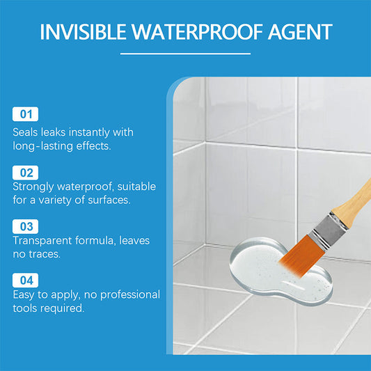 📢⏰🛡️ PROMO -50% ! Agent d'Étanchéité Invisible & Efficace – Transparent, Autonivelant, Imperméable, 100g, Résistant aux Intempéries