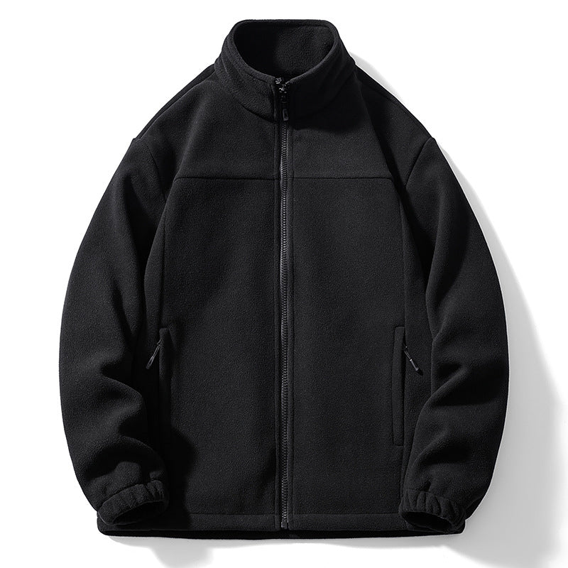 Veste thermique décontractée à blocs de couleurs pour homme