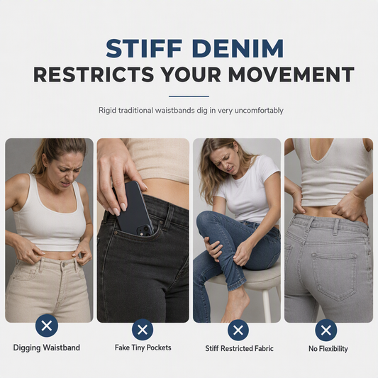 Jegging cargo taille haute élastique à cordon de serrage pour femme, pantalon en jean moulant
