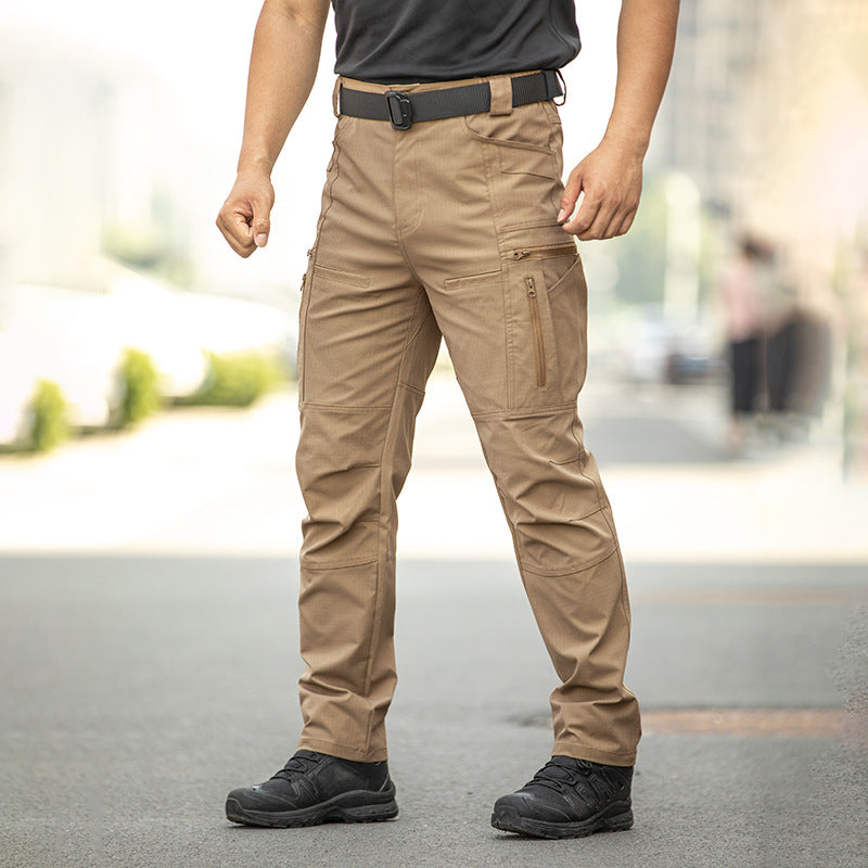 Pantalon cargo tactique slim extérieur pour homme