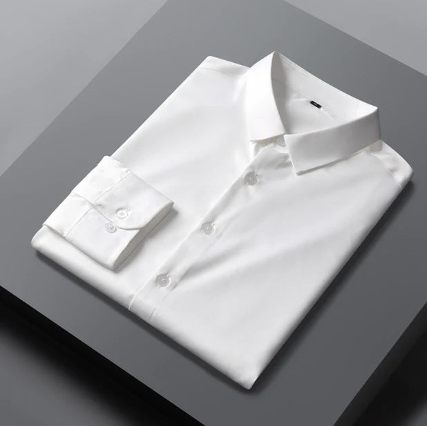 Nouveautés de printemps - 49 % de réduction💥Chemises sans repassage de haute qualité pour hommes