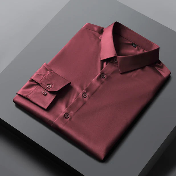 Nouveautés de printemps - 49 % de réduction💥Chemises sans repassage de haute qualité pour hommes