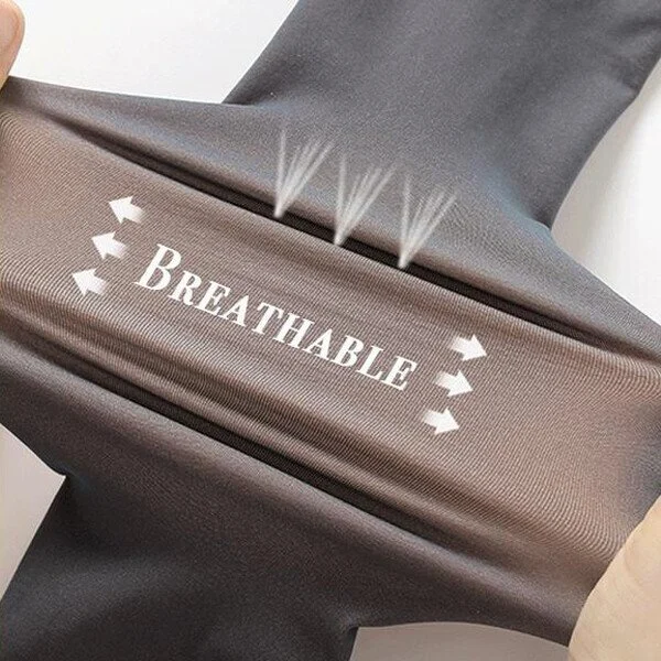 đ„Dernier jour 49 % de rĂ©ductionđ„Faux collants Ă©lastiques doublĂ©s de peluche chaude translucide