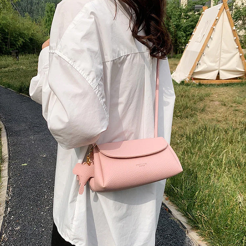 Sac bandoulière mode haut de gamme pour femme avec pendentif éléphant🥰🥰Promotion de Noël - Achetez-en 2 livraison gratuite