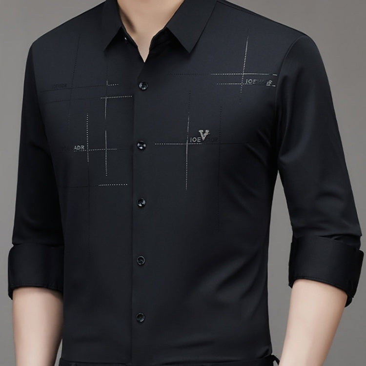 Chemise infroissable à manches longues pour hommes (49 % de réduction🔥Achetez-en 2 livraison gratuite)