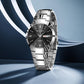 Montre quartz ronde pour homme, style décontracté et professionnel