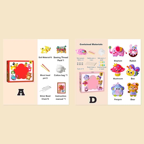 🧵Jouets de couture pour poupées DIY 🎀