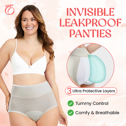 Culotte taille haute invisible et anti-fuites