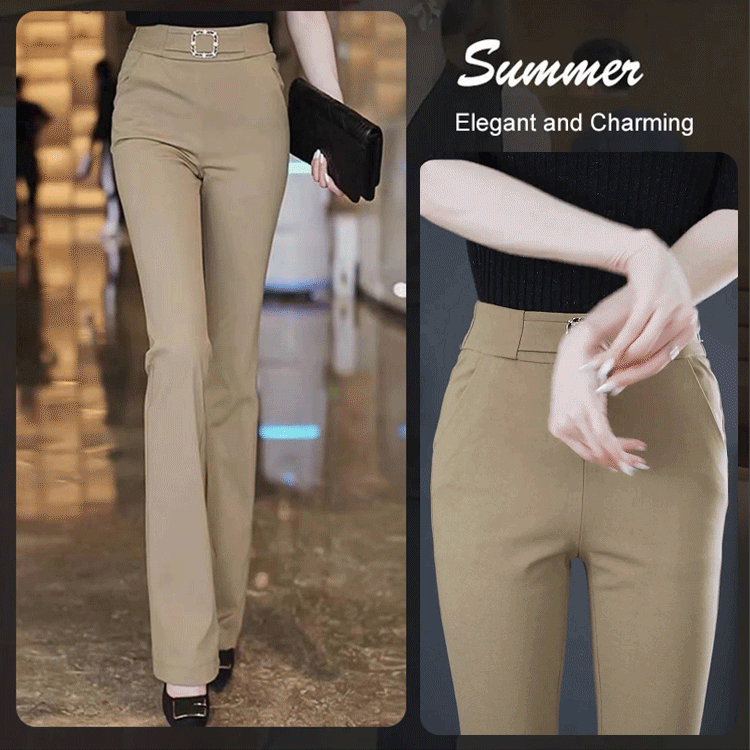 Pantalon large décontracté pour tous les styles Pour femme