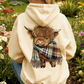🎄🎅SOLDES DE NOËL 50 % DE RÉDUCTION !!🎁Adorable sweat à capuche doublé polaire Highland Cow