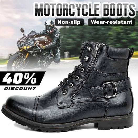 Bottes de moto pour hommes élégantes et confortables💥Livraison gratuite💥