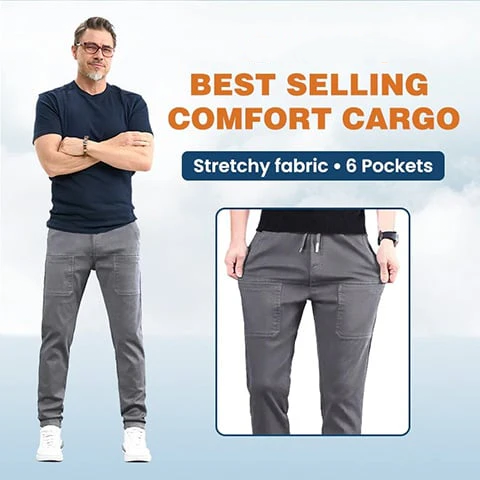 ⏳Réduction limitée de 50%💥🥰 Pantalon cargo résistant avec une grande élasticité et plusieurs poches