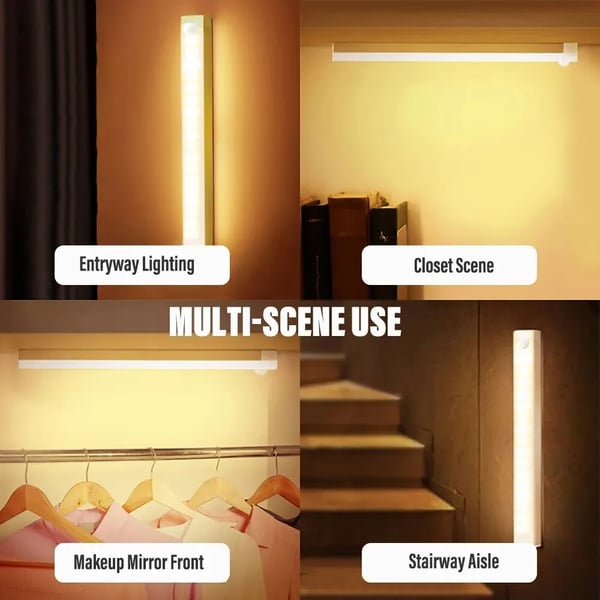 Lampe LED Intelligente avec Capteur Magnétique pour Corps Humain🔥Achetez 5 obtenez 2 gratuits