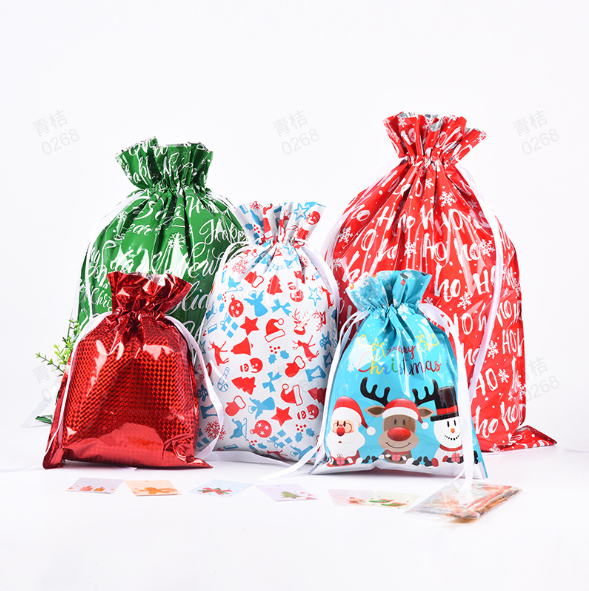 🎁The World's Best Christmas Gift Bag 50%OFF🎅Drawstrings Gift Bags