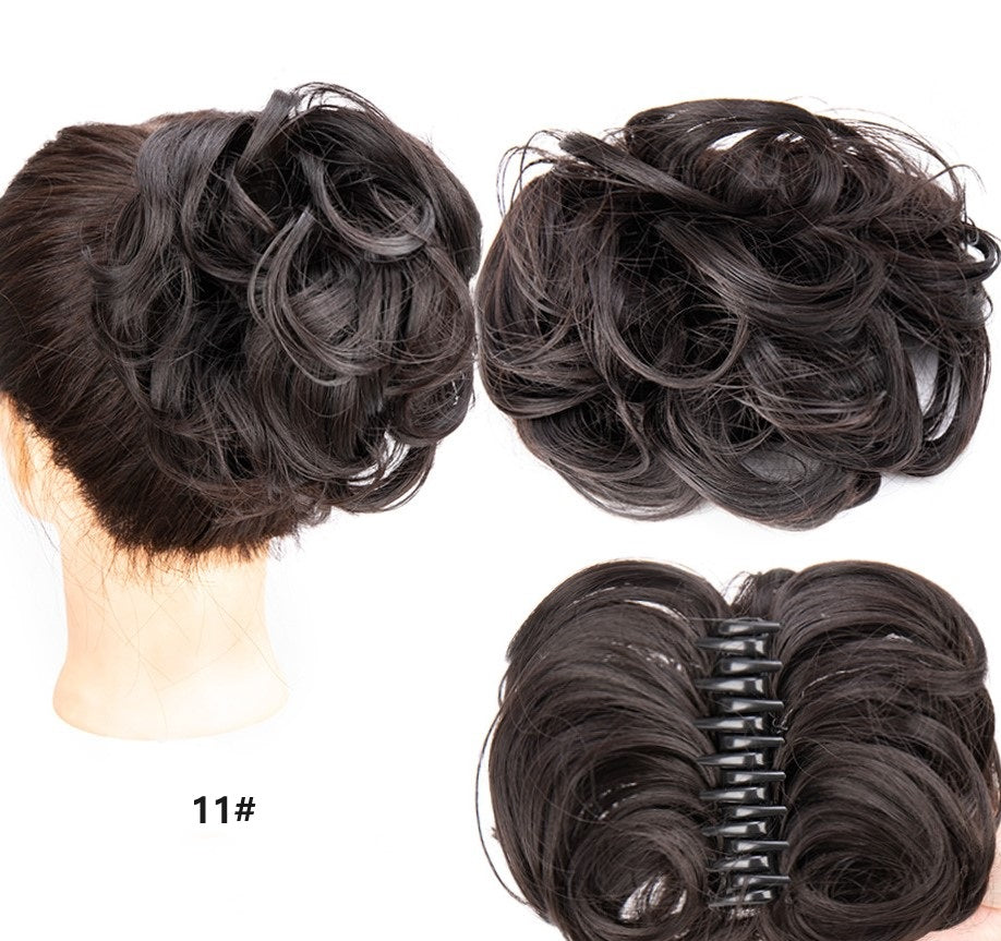 Perruque à Pinces avec Cheveux Naturels