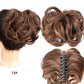 Perruque à Pinces avec Cheveux Naturels