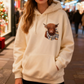 🐮💛 Sweat à Capuche Highland Cow Doublé Polaire – Ultra Doux & Confortable pour les Soirées Fraîches