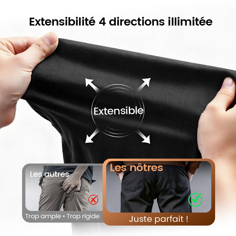 🔥 SOLDES 50 % DE RÉDUCTION 🥰Pantalon cargo haut, extensible et résistant, avec plusieurs poches