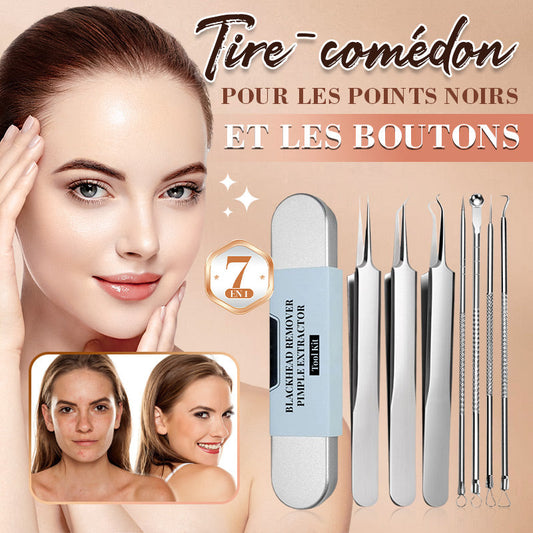 💓50 % DE RÉDUCTION💥Kit d'Outils pour l'Extraction de Points Noirs et Boutons📢📢3 dernières heures : Grande vente⏰⏰