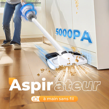 💥VENTE CHOC 2025💥 Aspirateur Balai Sans Fil Main📢📢54% DE RÉDUCTION !!!✨